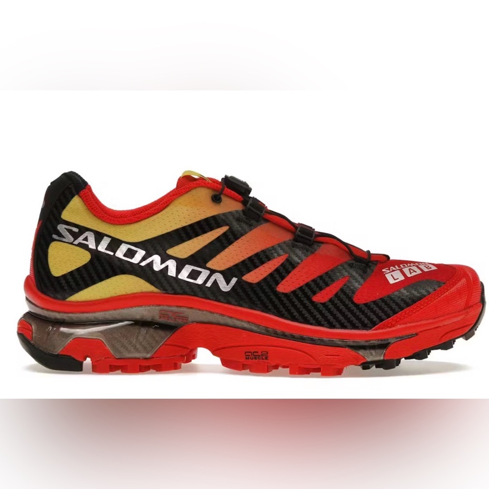 Salomon XT-4 OG Fiery Red Empire Yellow Women’s Size 8
